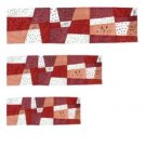 Yair Emanuel Pomegranate Themed Runner in Shades of Red