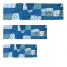Yair Emanuel Pomegranate Themed Runner in Shades of Blue