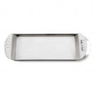 Sterling Silver Tray with Cut-out Mazal Tov on Handles