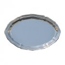Silver Plated Small Serving Tray with Smooth Surface