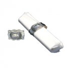 6 Silver Plated Napkin Rings