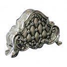 Silver Plated Napkin Holder with Argyle Pattern