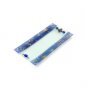 Rectangular Glass Hanukkah Tray with Dreidels