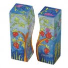 Yair Emanuel Salt and Pepper Shaker with Pomegranate Design