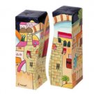 Yair Emanuel Salt and Pepper Shaker with Jerusalem Design