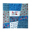 Yair Emanuel Boxes Pillow Cover – Blue