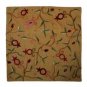 Yair Emanuel Pillow Cover – Embroidered Pomegranates on Gold