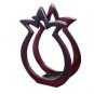 Yair Emanuel Aluminum Pomegranate Shaped Napkin Holder in Red