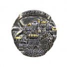 6 Centimeter Polyresin Magnet with an Engraved Scene of Jerusalem