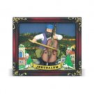 6 Centimeter Polyresin Magnet with a Scene of Jerusalem