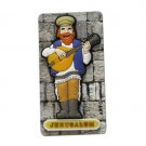 Rubber Magnet with Mandolin Player