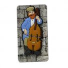 Rubber Magnet with Cello Player