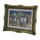 9 x 8 cm 3D Framed Magnet of Jerusalem