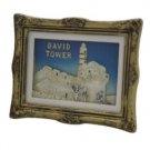 9 x 8 3D Framed Magnet of David Tower