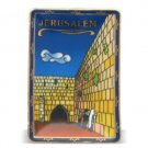 6 cm Ceramic Magnet of Kotel in Jerusalem