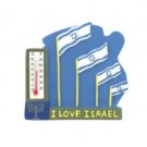 5 cm I love Israel Magnet