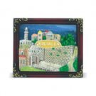 Framed Magnet of the Kotel and Jerusalem