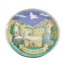 5 cm Acrylic Round Magnet of Jerusalem