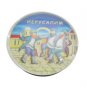 5 Centimeter Glass Magnet with Russian Writing