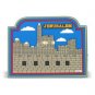 Rubber Magnet of Jerusalem Skyline