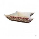 Yair Emanuel Embroidered Folding Basket in Oriental Style