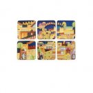 Yair Emanuel Jerusalem Cityscape Coasters