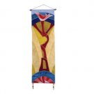 Yair Emanuel Abstract Shalom Wall Hanging