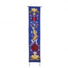 Yair Emanuel Long Wall Hanging Of Peacock