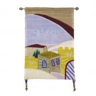 Yair Emanuel Multicolored Wall Hanging With Holy City Design