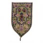 Yair Emanuel Gold Hamsa Shield Tapestry Wall Décor