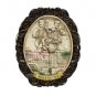 Antique Plate in Frame with Klezmer Band