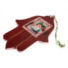 Ceramic Hamsa Garlic