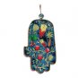 Yair Emanuel Painted Hamsa with Jewish Motif in Wood - Large