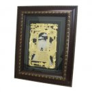 50x40 Centimeter Wood Frame with Business Blessing and Jerusalem Depiction