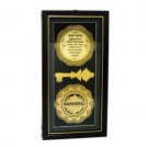 30x16 cm house blessing in Hebrew with a key