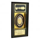42X22 CM House Blessing in Gold Plate with Hebrew Writing