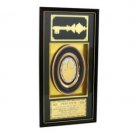 42X22 CM Business Blessing in Gold Plate with a Copper Bowl