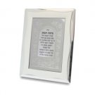 15x10cm Metal Matte Picture Frame with Wave Design and Business Blessing
