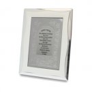 10x15 cm silver framed house blessing in Russian