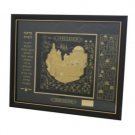 30x25 cm framed house blessing with English and Hebrew