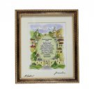 Home Blessing in Russian with Jerusalem Landscape