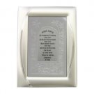 30x23cm Russian Language House Blessing with Embossed Jerusalem and Matte Frame