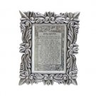 Candle Blessing with Scrollwork Border