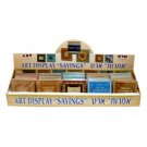 Wood Sayings Magnet Stand