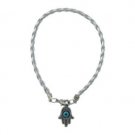 20 cm set of twelve white bracelets with Hamsa