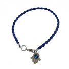 Kabbalah Bracelet with Hamsa and Blue Stone