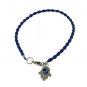 Kabbalah Bracelet with Hamsa and Blue Stone