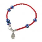 20 cm set of 20 red string bracelets with a Hamsa