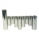 Sterling Silver Hanukkah Menorah with Hammered Tubes
