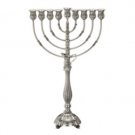 Hazorfim Hanukkah Menorah with Oil Pitcher
